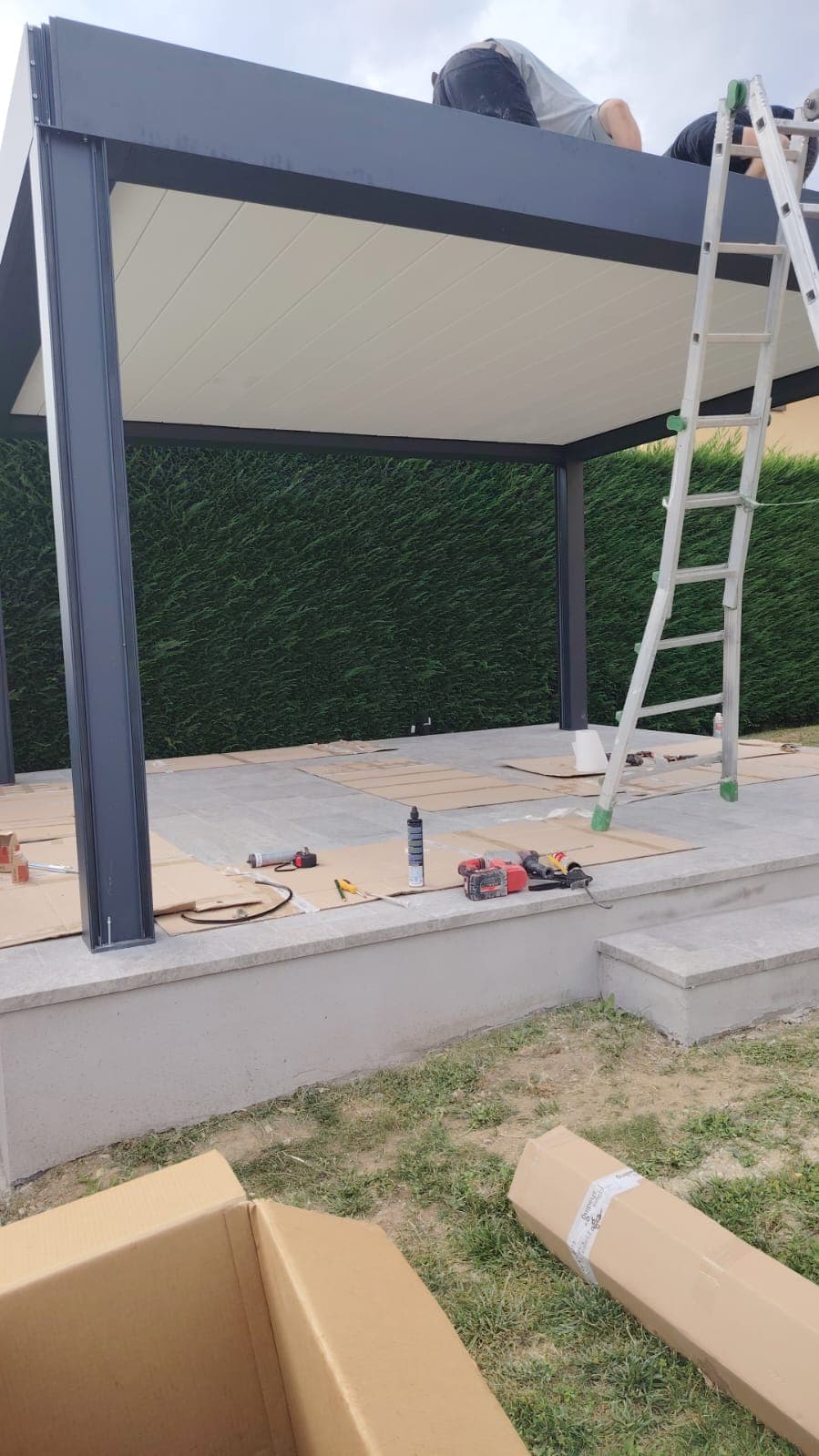Installazione pergola